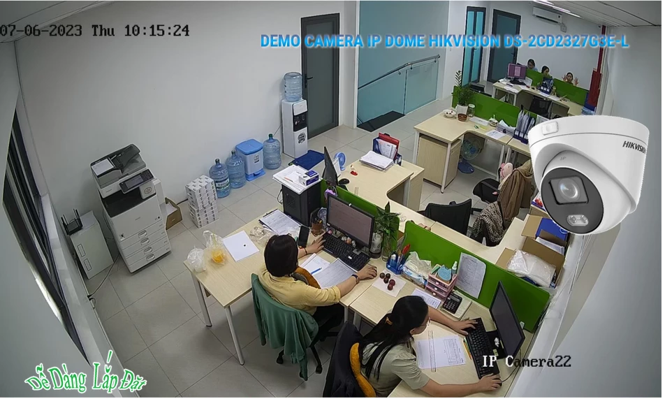 Hikvision DS-2CD2327G3E-L Hình Ảnh Đẹp