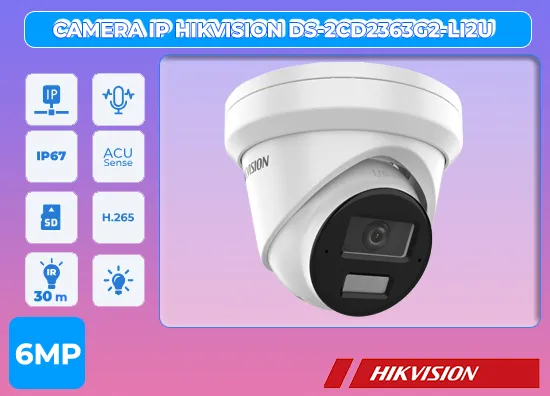 Camera IP HIKVISION DS-2CD2363G2-LI2U 6MP,DS-2CD2363G2-LI2U,HIKVISION DS-2CD2363G2-LI2U,CAMERA HIKVISION DS-2CD2363G2-LI2U,camera ip hikvision DS-2CD2363G2-LI2U,Camera PoE DS-2CD2363G2-LI2U,mua camera Hikvision DS-2CD2363G2-LI2U,giá camera DS-2CD2363G2-LI2U,camera IP HIKVISION DS-2CD2363G2-LI2U