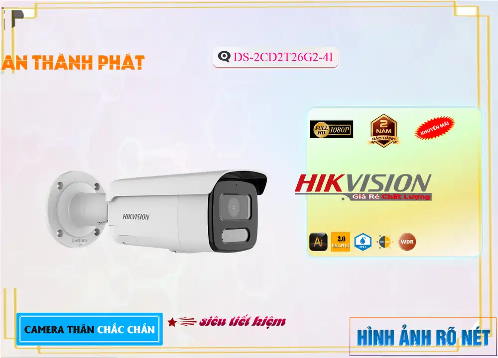 Camera Hikvision DS-2CD2T46G2-4I,Giá DS-2CD2T46G2-4I,DS-2CD2T46G2-4I Giá Khuyến Mãi,bán Camera DS-2CD2T46G2-4I