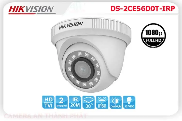 DS 2CE56D0T IRP,CAMERA HIKVISION DS 2CE56D0T IRP,DS-2CE56D0T-IRP Giá rẻ, HD Anlog DS-2CE56D0T-IRP Công Nghệ