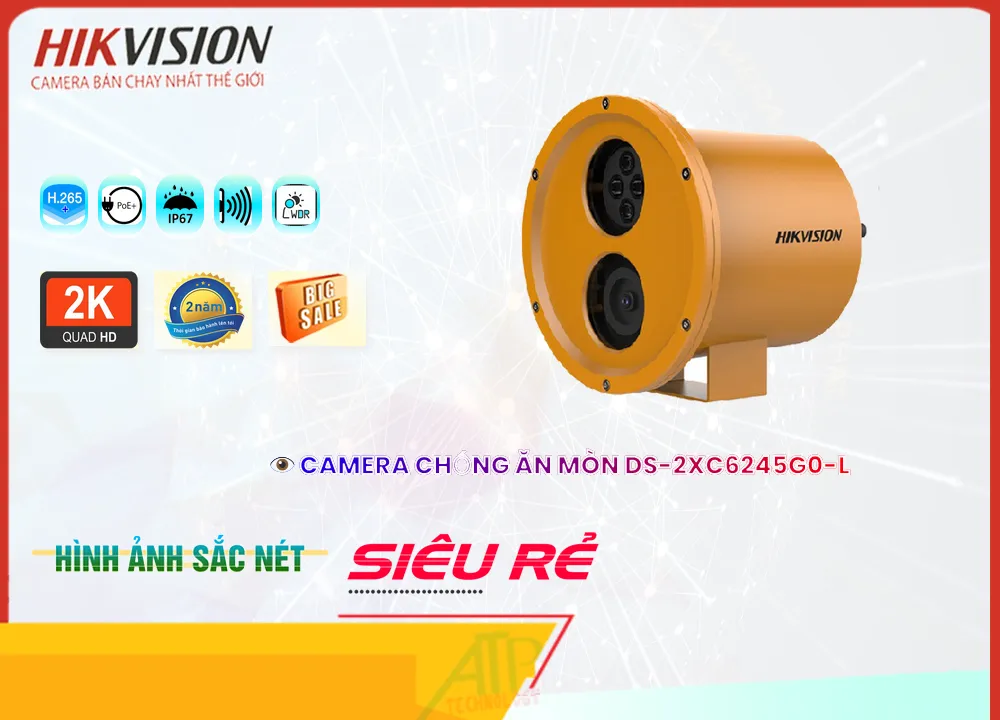 Camera Hikvision DS-2XC6245G0-L,Giá DS-2XC6245G0-L,DS-2XC6245G0-L Giá Khuyến Mãi,bán Camera Hikvision DS-2XC6245G0-L