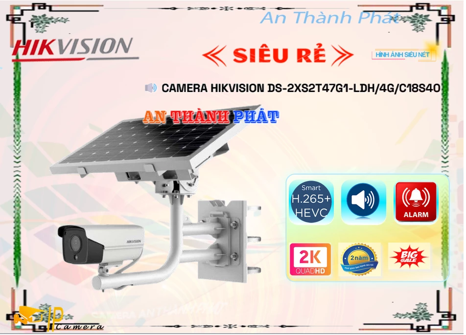 Camera Hikvision DS-2XS2T47G1-LDH/4G/C18S40,Giá DS-2XS2T47G1-LDH/4G/C18S40,DS-2XS2T47G1-LDH/4G/C18S40 Giá Khuyến