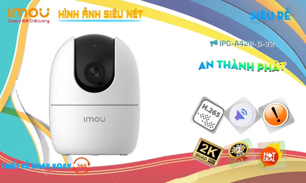 Camera Wifi Imou IPC-A42P-D-V2