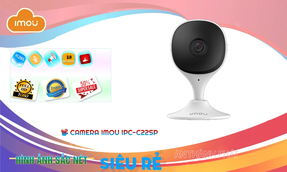 Camera  Wifi Imou Tiết Kiệm IPC-C22EP-A