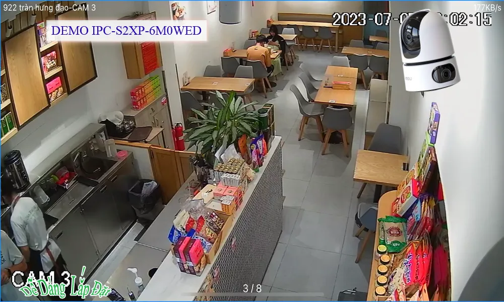 Camera IPC-S2XP-6M0WED Chất Lượng Camera IPC-S2XP-6M0WED Chất Lượng