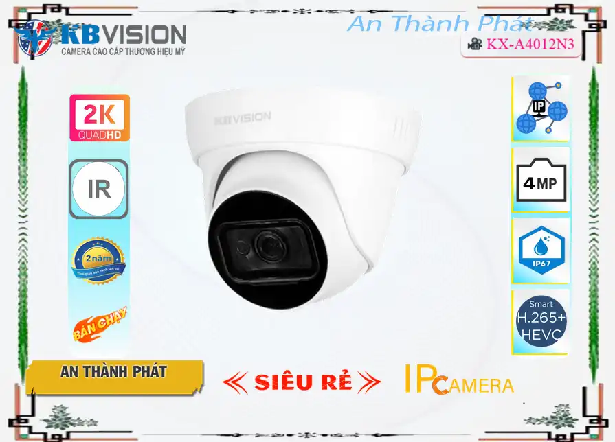 KX-A4012N3 Camera Giám Sát Công Nghệ Mới