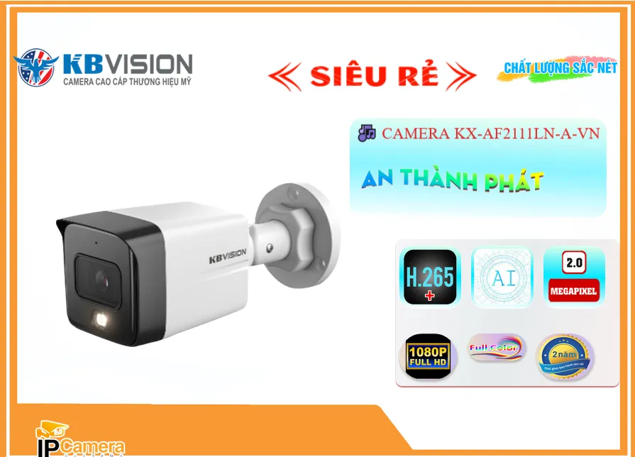 Camera KBvision KX-AF2111LN-A-VN Camera KBvision KX-AF2111LN-A-VN