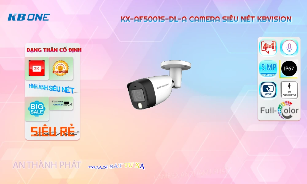 Camera KX-AF5001S-DL-A KBvision