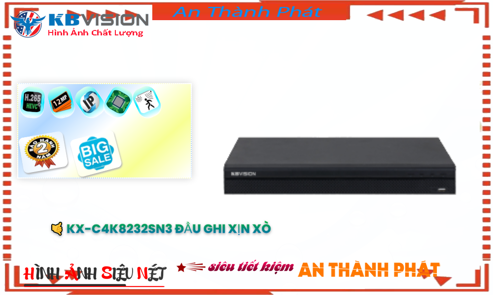 KX-C4K8232SN3 Đầu ghi Camera KBvision Chi phí phù hợp,thông số KX-C4K8232SN3,KX-C4K8232SN3 Giá rẻ,KX C4K8232SN3,Chất