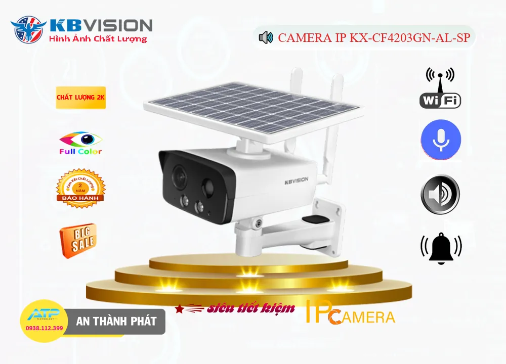 giới thiệu camera IP Kbvision KX-CF4203GN-AL-SP