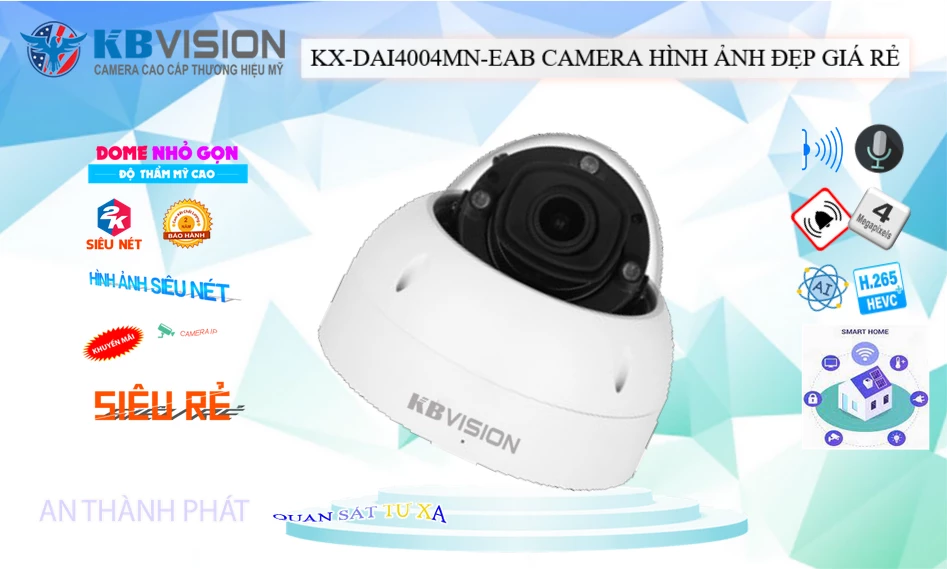 KBvision KX-DAi4004MN-EAB Sắc Nét KBvision KX-DAi4004MN-EAB Sắc Nét