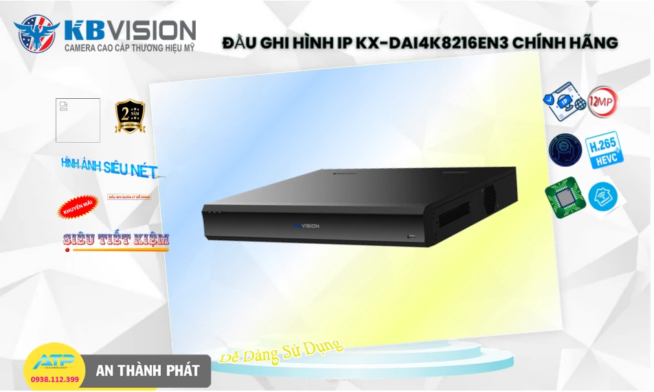 Đầu Ghi Camera KX-DAi4K8216EN3 KBvision Với giá cạnh tranh Đầu Ghi Camera KX-DAi4K8216EN3 KBvision Với giá cạnh tranh