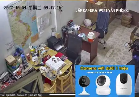 lắp dặt camera wifi cho văn phòng