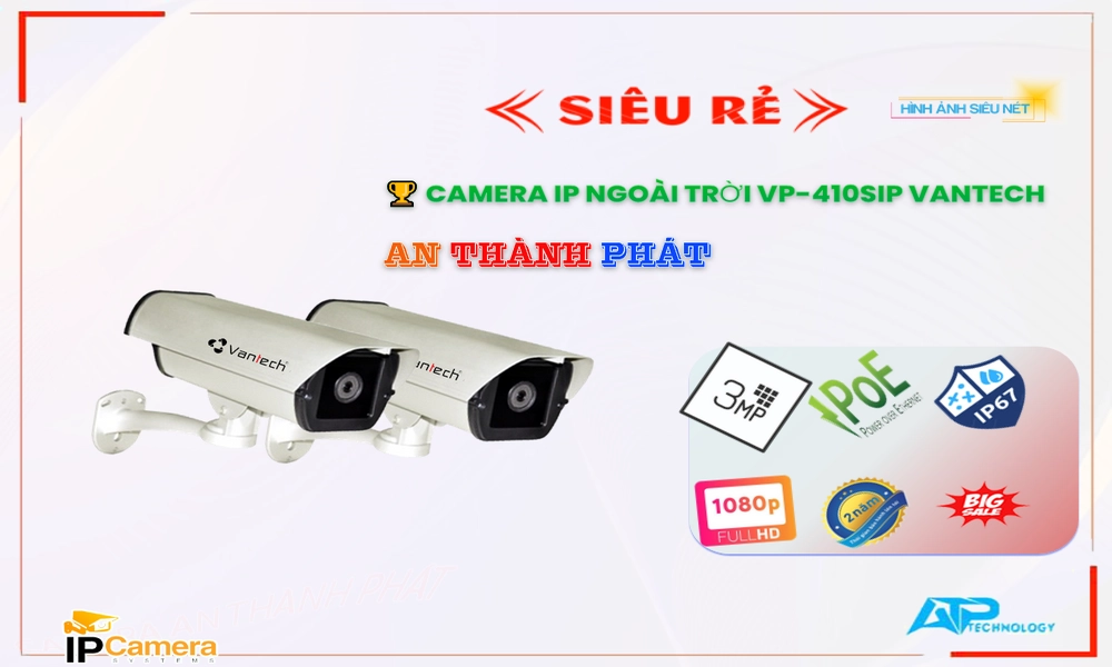 Camera VP-410SIP Vantech,VP-410SIP Giá Khuyến Mãi, Công Nghệ IP VP-410SIP Giá rẻ,VP-410SIP Công Nghệ Mới,Địa Chỉ Bán