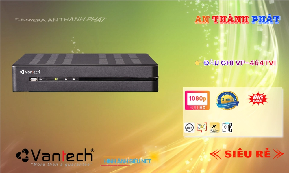 VP-464TVIThiết Bị Ghi Hình Giá tốt VanTech VP-464TVIThiết Bị Ghi Hình Giá tốt VanTech
