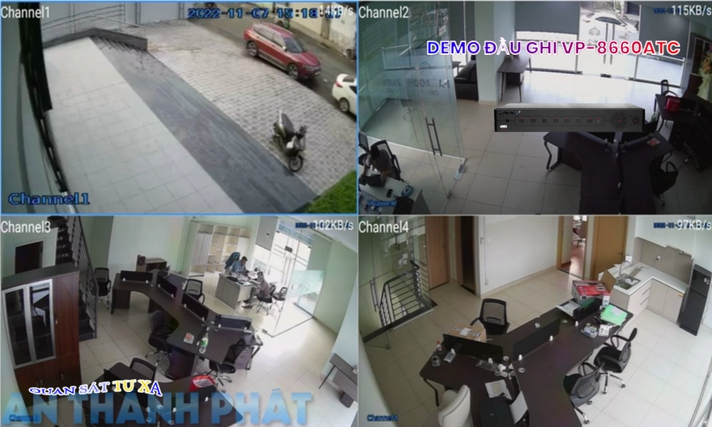 Đầu Ghi Camera VanTech VP-8660ATC Mẫu Đẹp