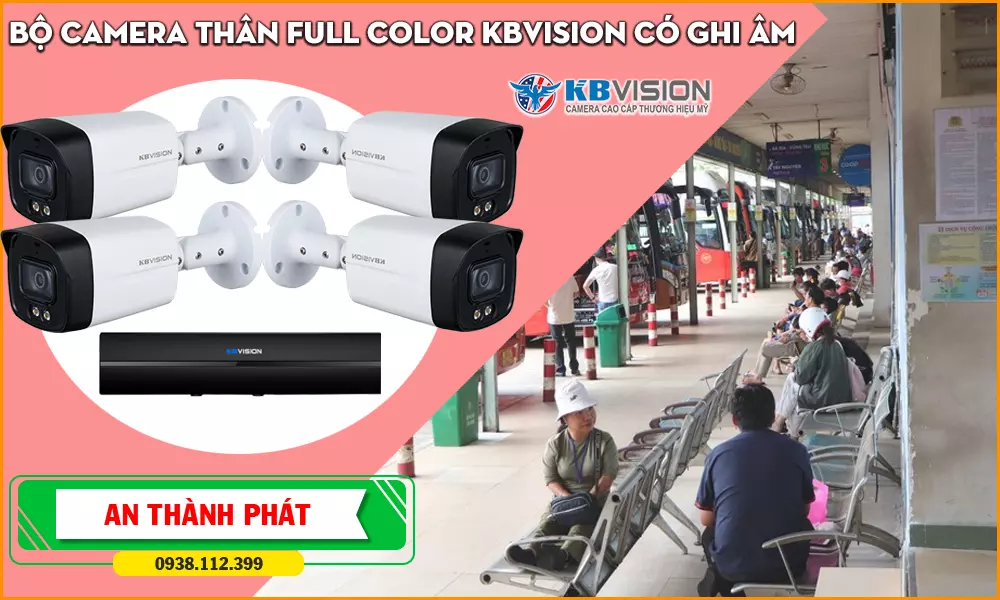 Bộ Camera Thân Full Color KBVISION Có Ghi Âm

 Camera thân KBVISION Full Color
 Bộ camera KBVISION có ghi âm
