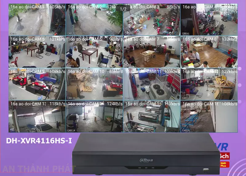Đầu ghi hình 16 kênh dahua DH-XVR4116HS-I
