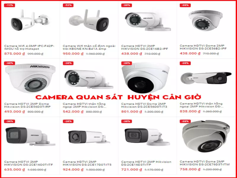 Công Ty Camera Quan Sat Tại Cần Giờ Nhà Bè