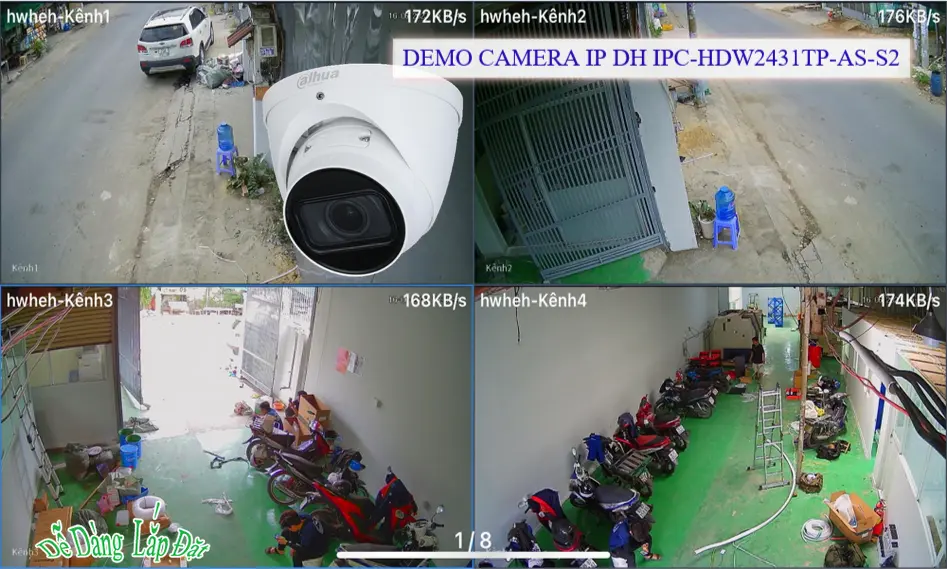  Loại Camera an ninh  Dùng Bộ Gói Camera Văn Phòng Giá Rẻ 4MP